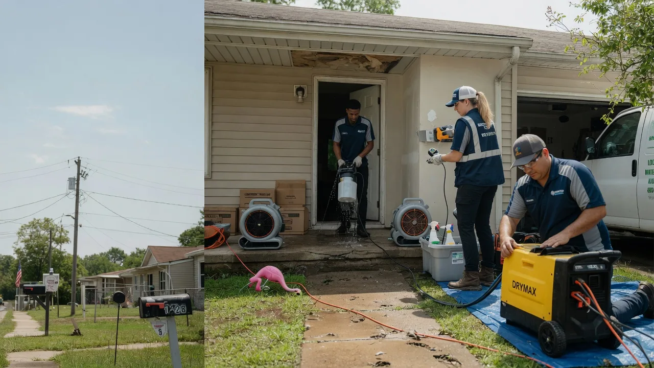 Storm Damage Water Removal in Rozel, KS near me